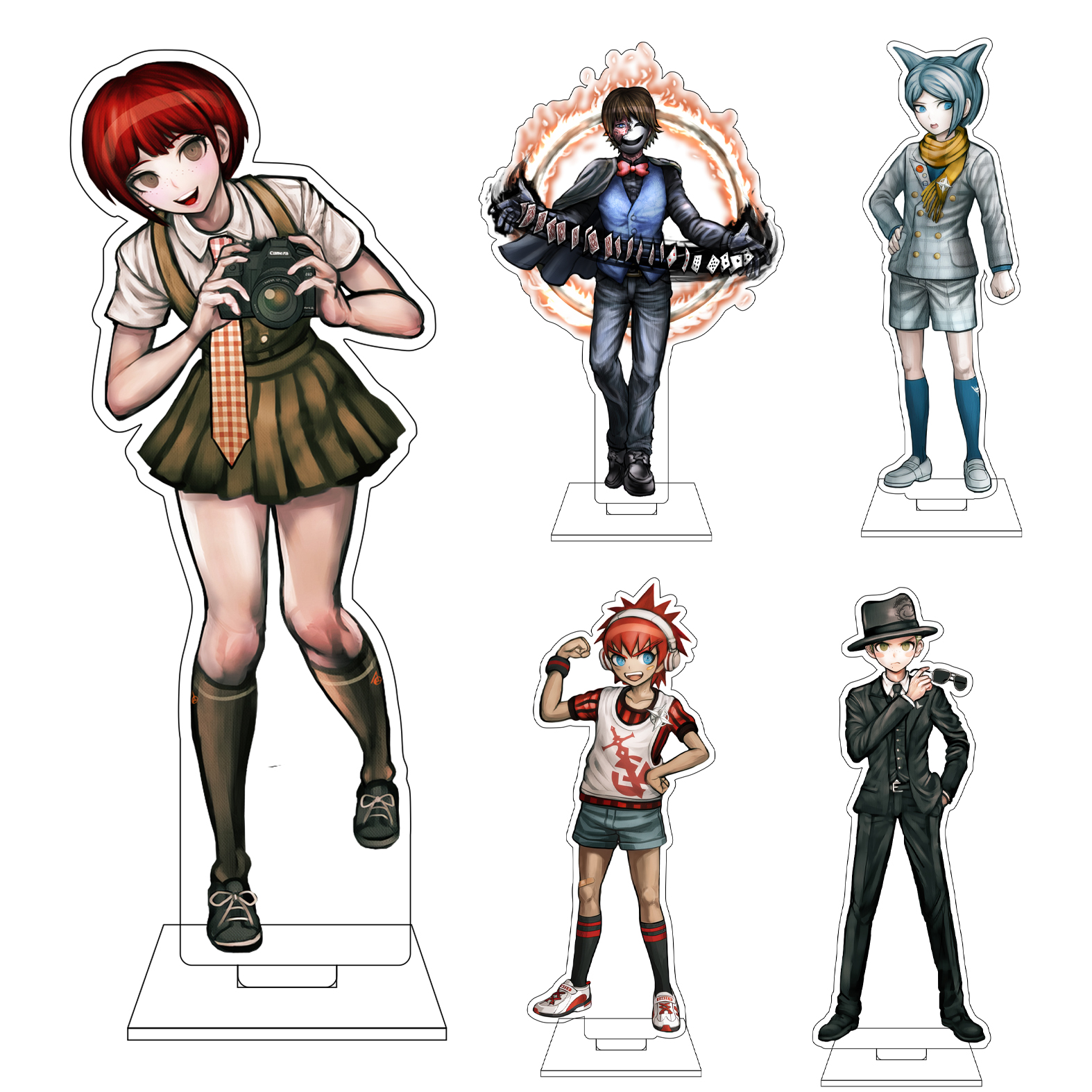 Anime Cosplay Roleplay - 16CM Anime Danganronpa Cosplay Acrylic Figure