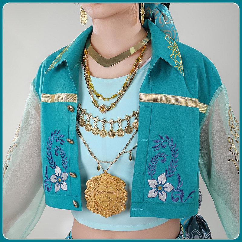 Anime Cosplay Show - Twisted-Wonderland Minajael Tealrajah Cosplay Costume Diasomnia