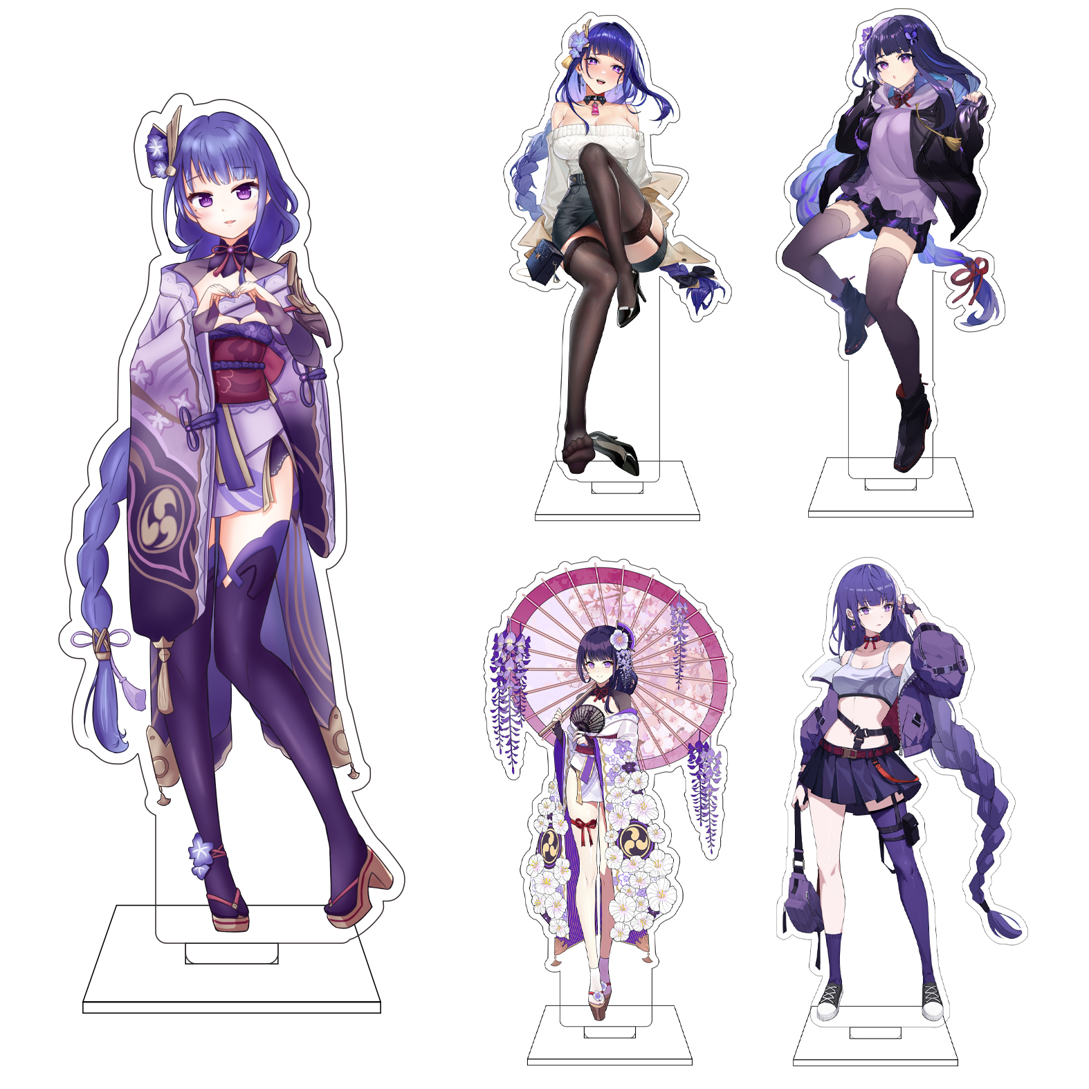 Anime Cosplay Roleplay - 16CM Anime Genshin Impact Cosplay Acrylic