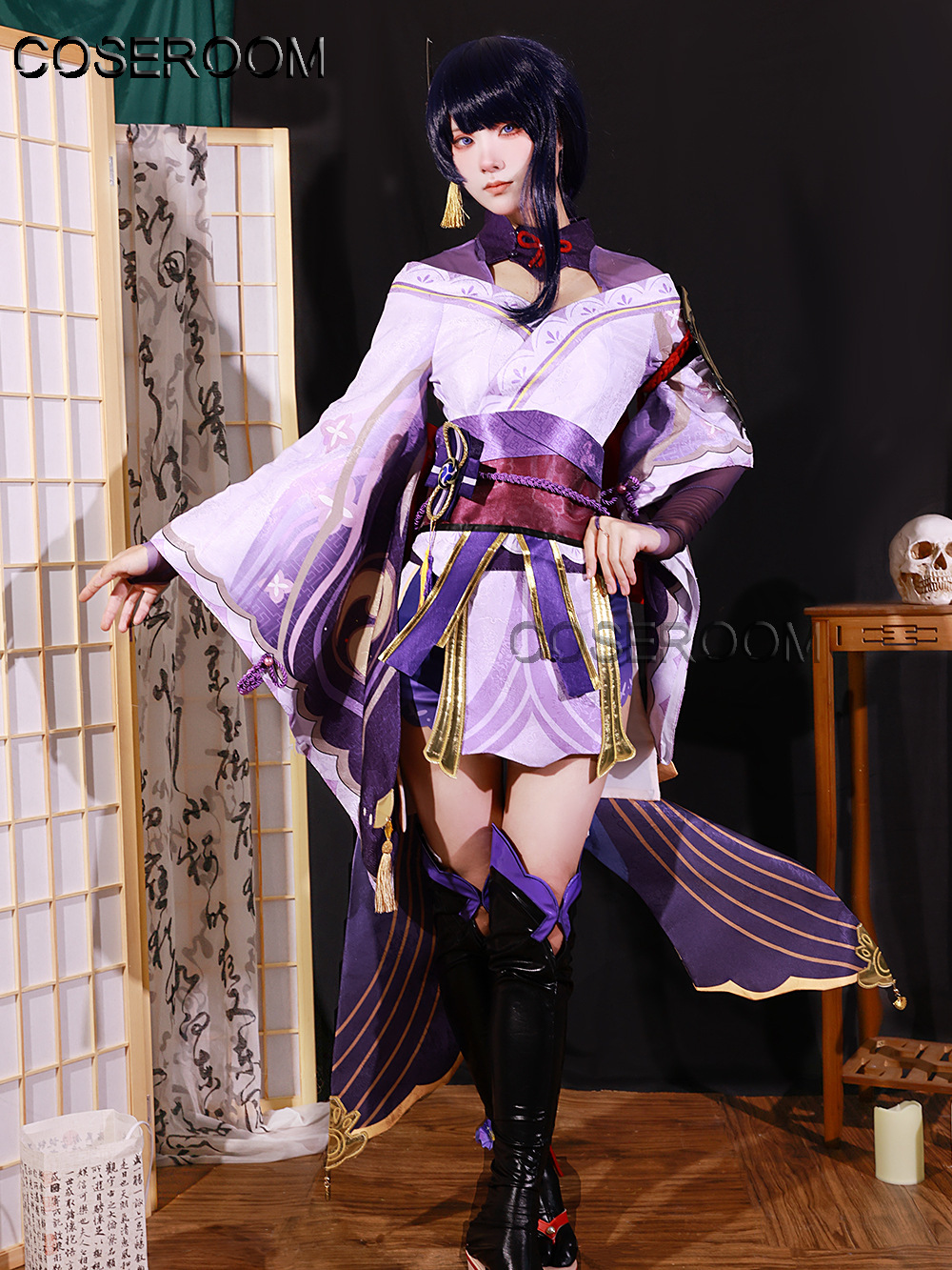 Game GenshinImpact 3D Raiden S - Anime Cosplay Show 评论和价格
