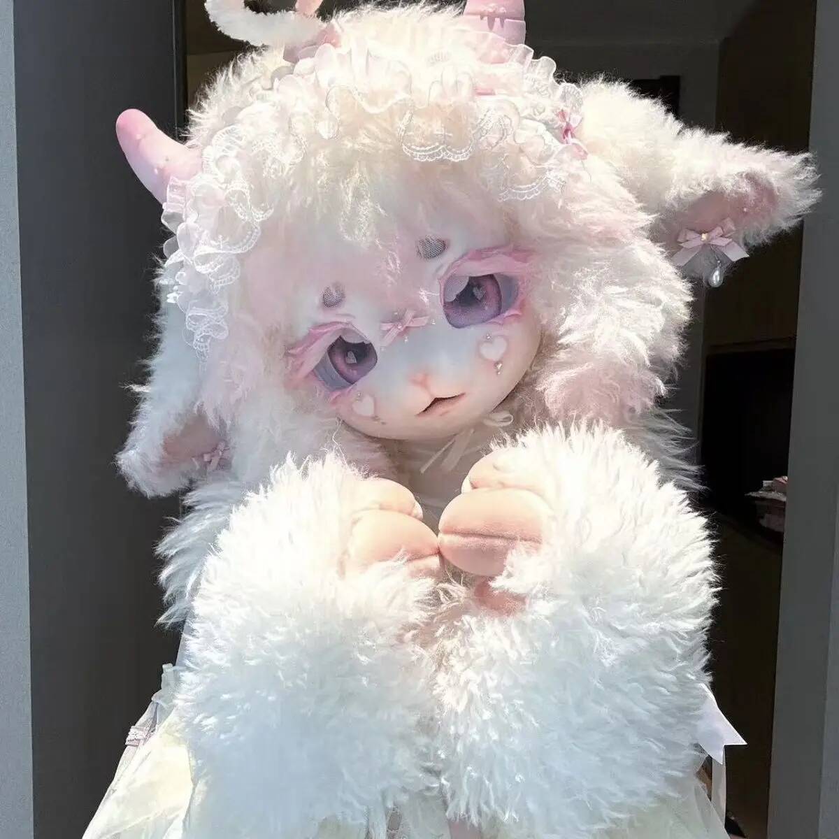 Handmade Kig Fursuit Head, Cut - Anime Cosplay With Mask 评论和价格