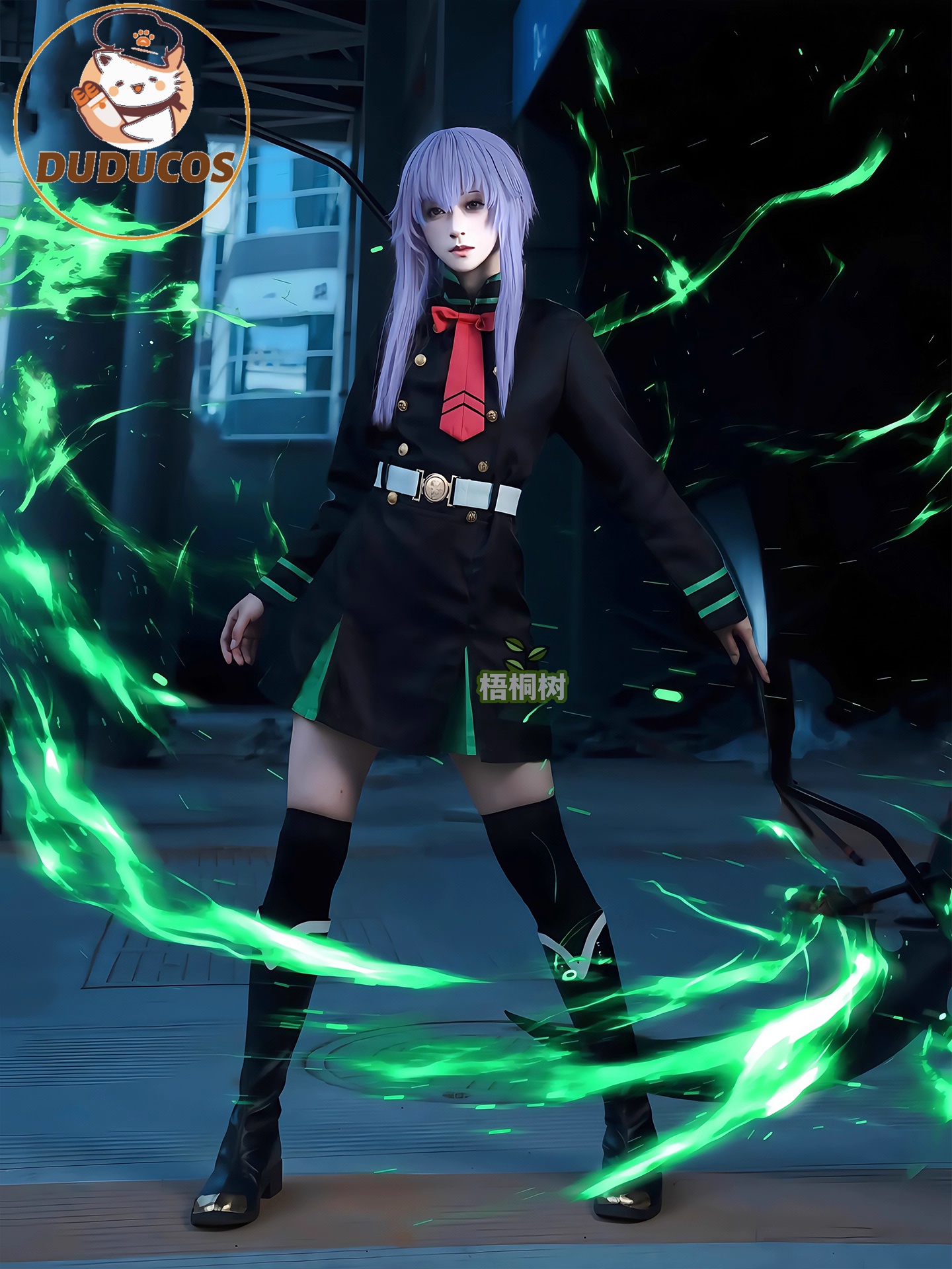 Anime Seraph of The End Shinoa - Anime Cosplay Wig 评论和价格