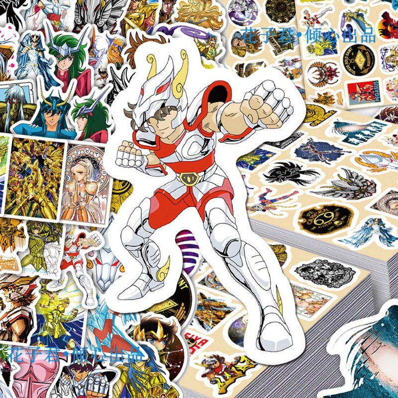 101Pcs Saint Seiya Anime Stick - Anime Cosplay Roleplay 评论和价格