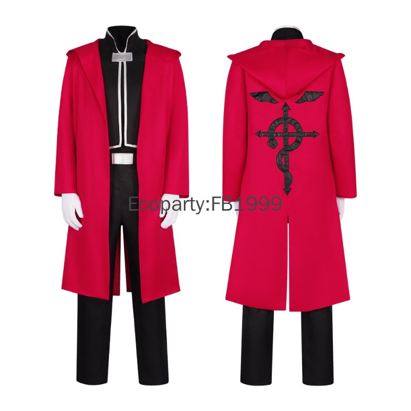 Anime Alchemist Edward Elric C - Fullmetal Alchemist Coat 评论和价格