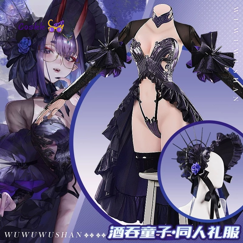 New Shuten Douji Cosplay Game  - Anime Cosplay Girl Costume 评论和价格