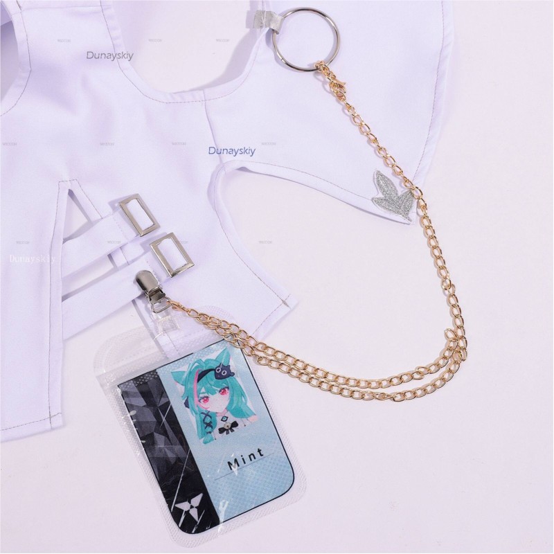 Fantasias NTE Mint Neverness T - Anime Cosplay Wig 评论和价格