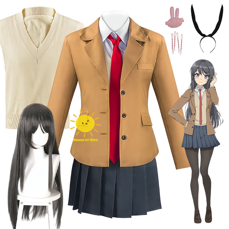 Anime Sakurajima Mai Cosplay R - Anime Cosplay Bunny 评论和价格