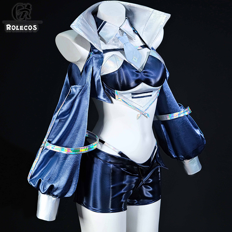 ROLECOS Game Azur Lane USS New - Anime Cosplay Girl Costume 评论和价格