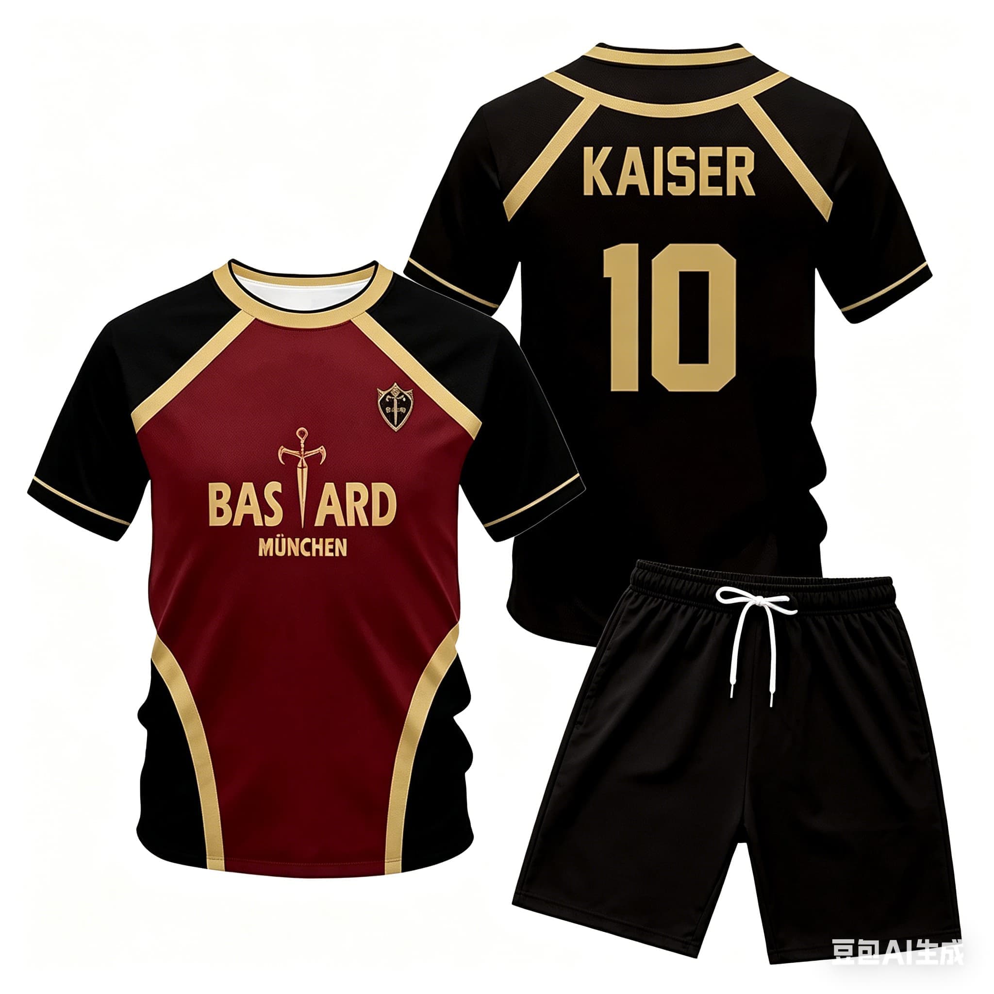 Anime Kaiser Jersey Set Japane - Anime Cosplay Roleplay 评论和价格
