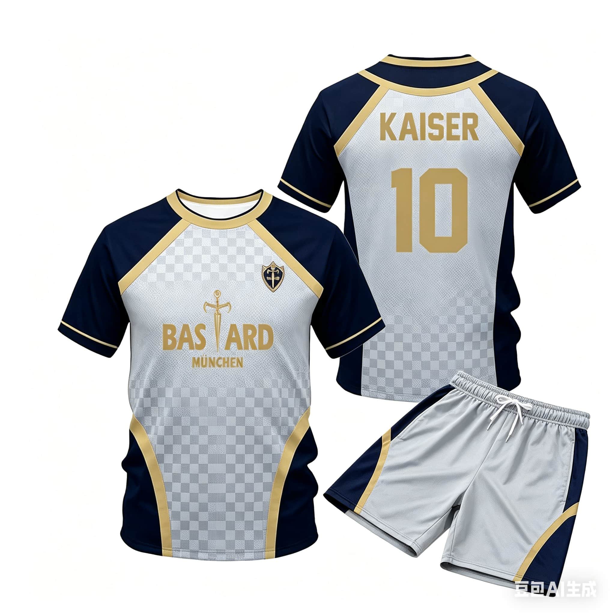 Anime Kaiser Jersey Set Japane - Anime Cosplay Roleplay 评论和价格