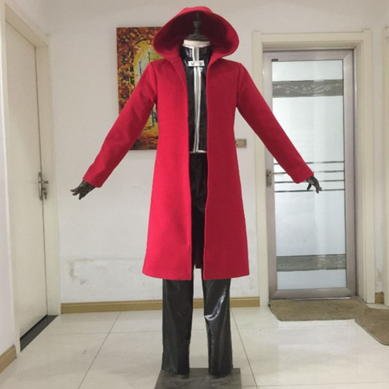 Anime Full Metal Alchemist Cos - Fullmetal Alchemist Coat 评论和价格