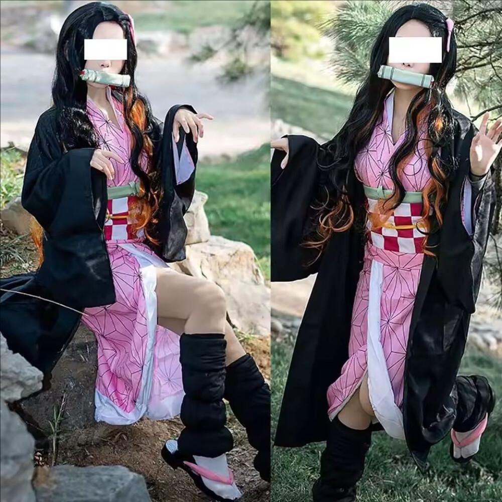 Anime Demon Slayer Kimetsu No  - Anime Cosplay Nezuko 评论和价格