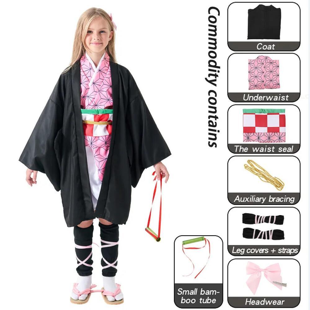 Anime Demon Slayer Kimetsu No  - Anime Cosplay Nezuko 评论和价格