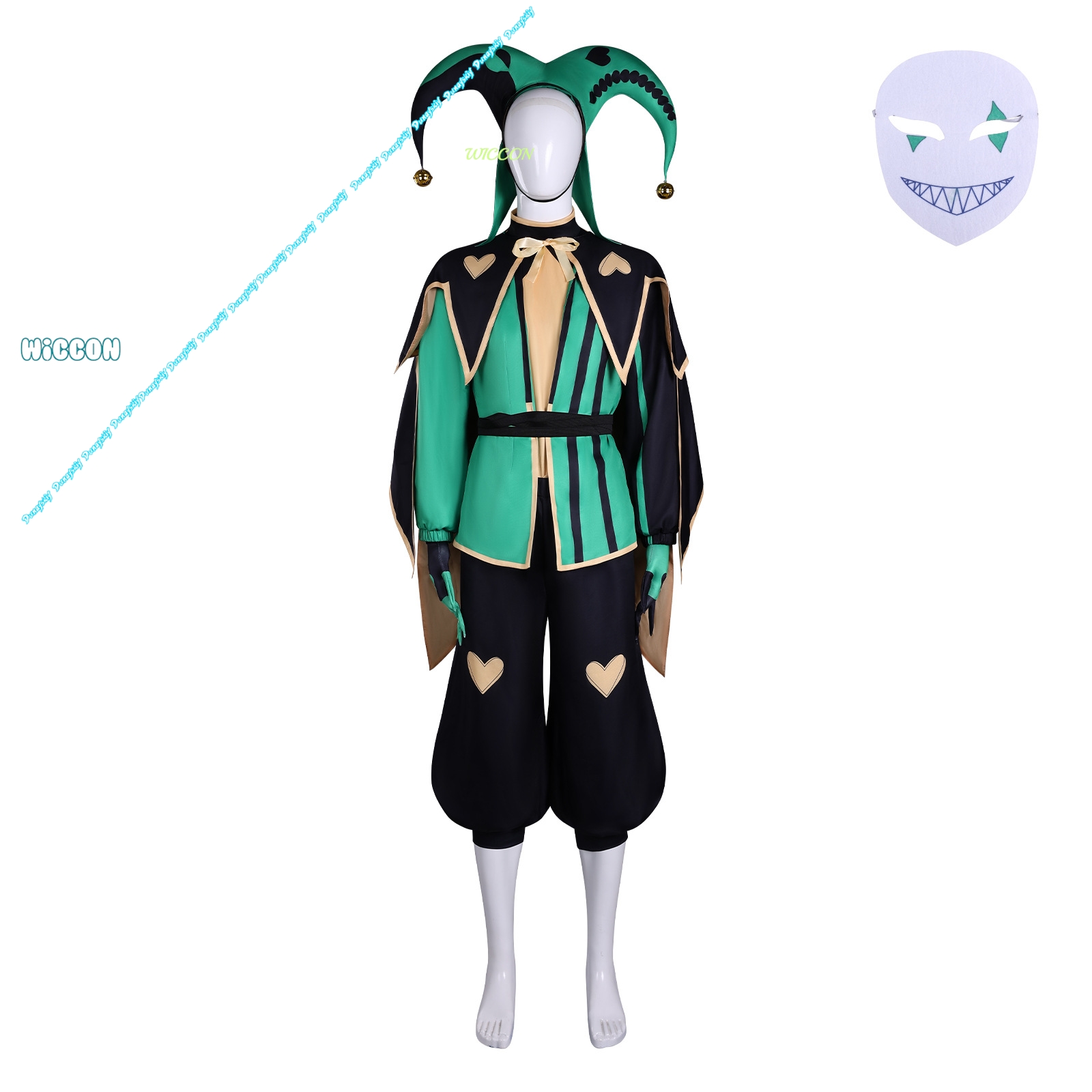 Freak Circus Clown Three Roles - Anime Cosplay With Mask 评论和价格