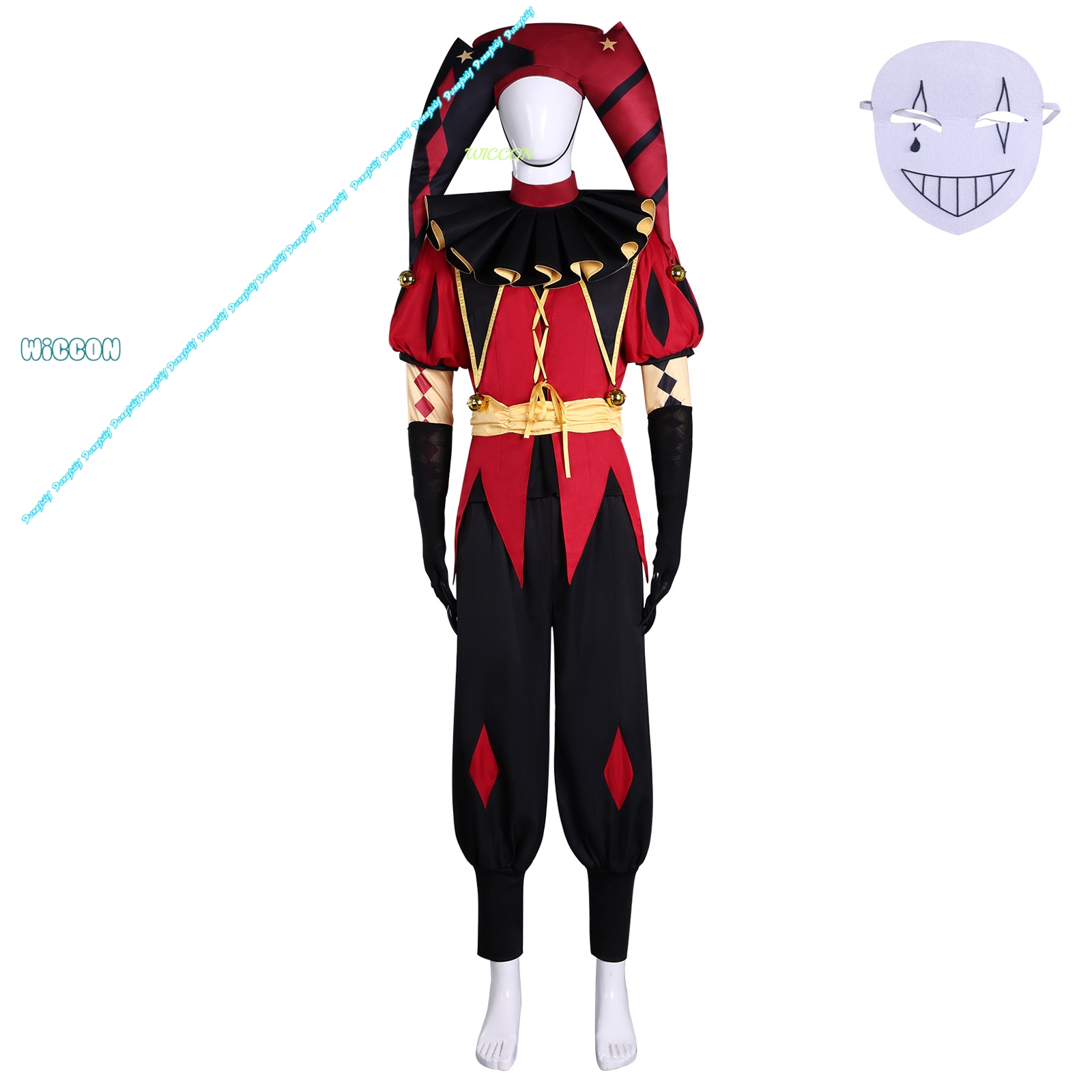 Freak Circus Clown Three Roles - Anime Cosplay With Mask 评论和价格