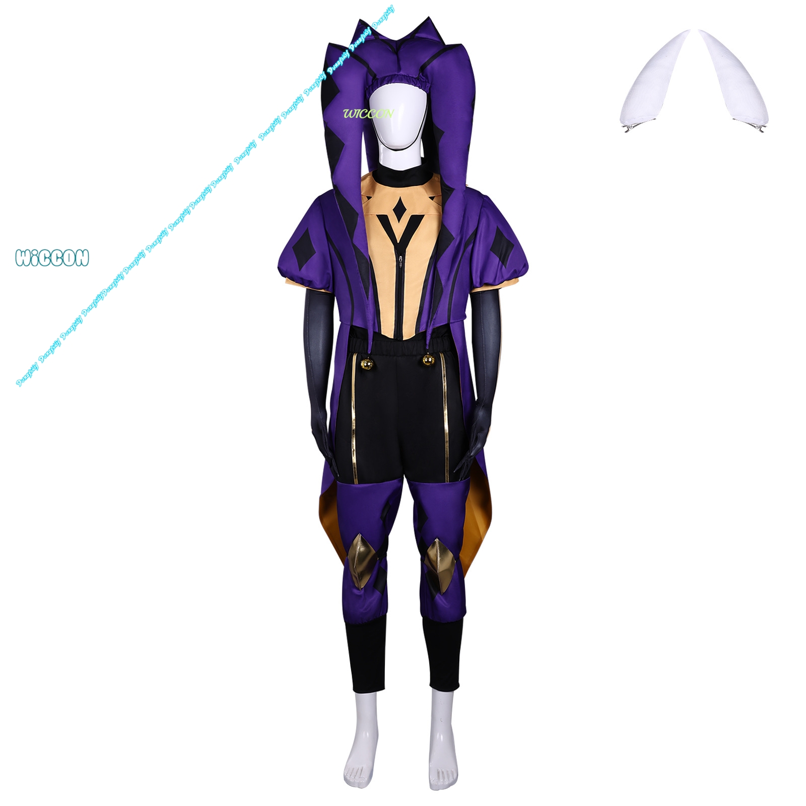 Freak Circus Clown Three Roles - Anime Cosplay With Mask 评论和价格