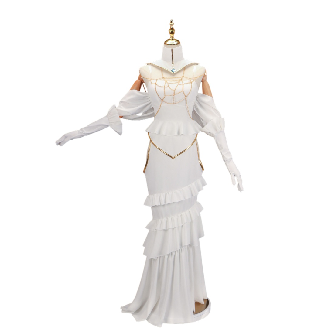 Overlord Arubedo Pure-White De - Anime Cosplay Wig 评论和价格