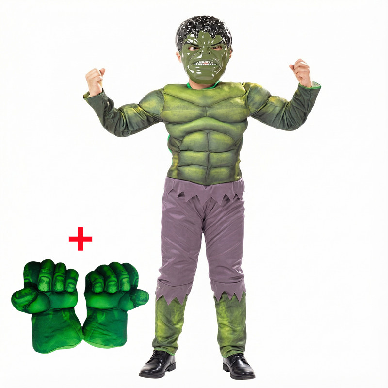 Boys Girls Hulk Costume Superh - Anime Cosplay Roleplay 评论和价格