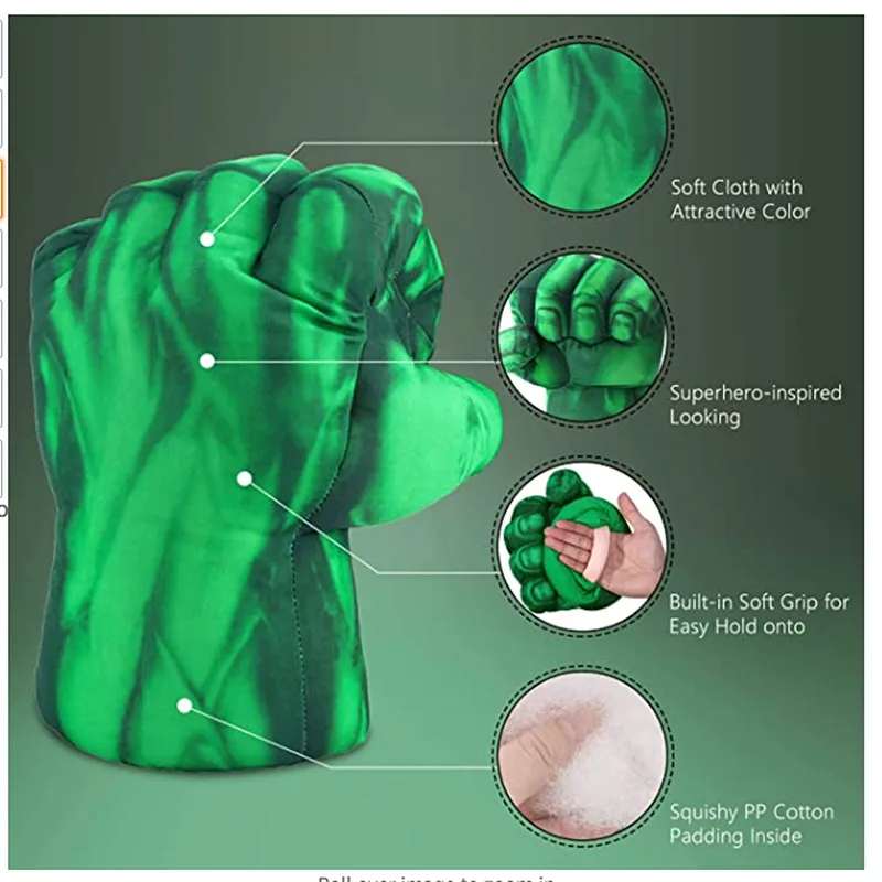 Boys Girls Hulk Costume Superh - Anime Cosplay Roleplay 评论和价格