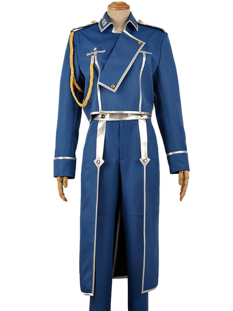 New Anime Alchemist Roy Mustan - Fullmetal Alchemist Coat 评论和价格