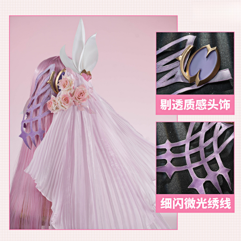 Game Honkai Impact 3 Elysia Co - Anime Cosplay Wig 评论和价格