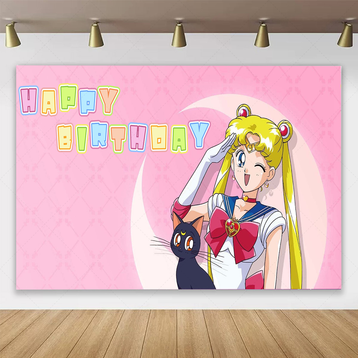 S-Sailored-Moon Birthday Backd - Sailor Moon Wand 评论和价格