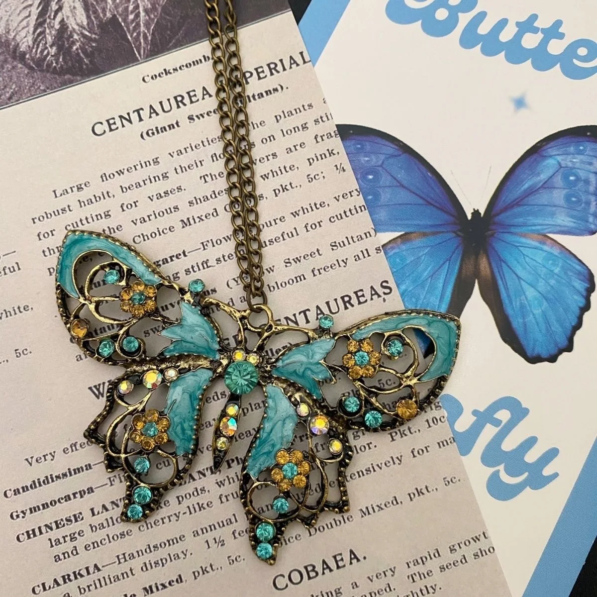 Cosplay retro butterfly pendan - Anime Cosplay Instagram 评论和价格