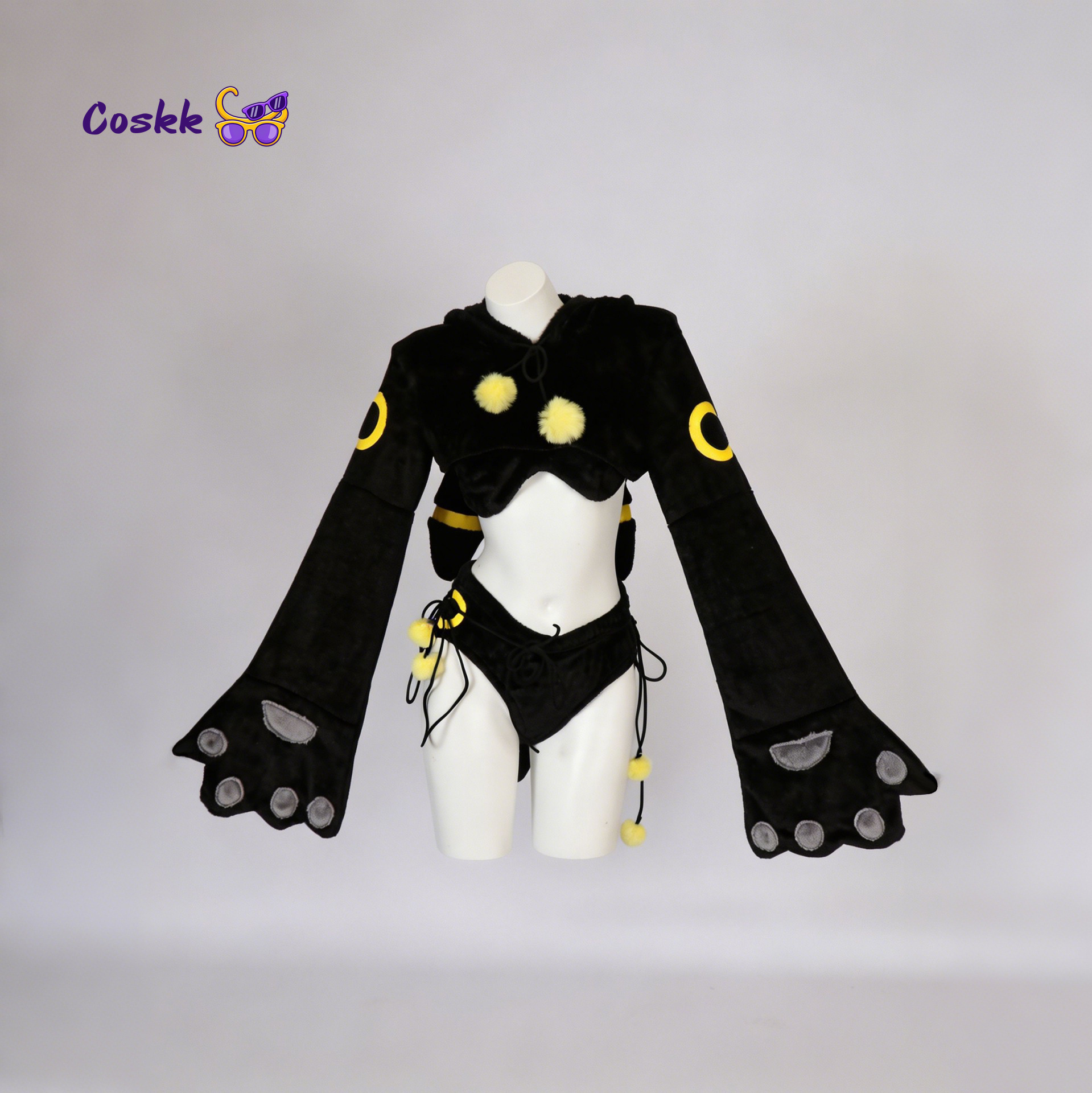 Anime Umbreon Cosplay Coat Plu - Anime Cosplay Show 评论和价格