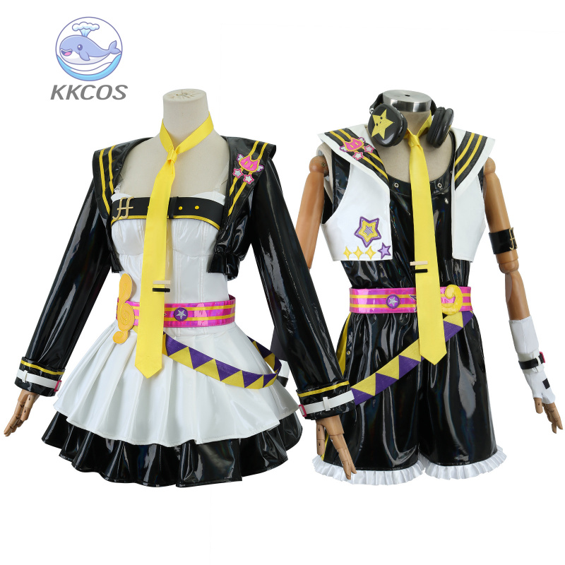 Anime Muse Dash Rinn Lenn Game - Anime Cosplay Wig 评论和价格